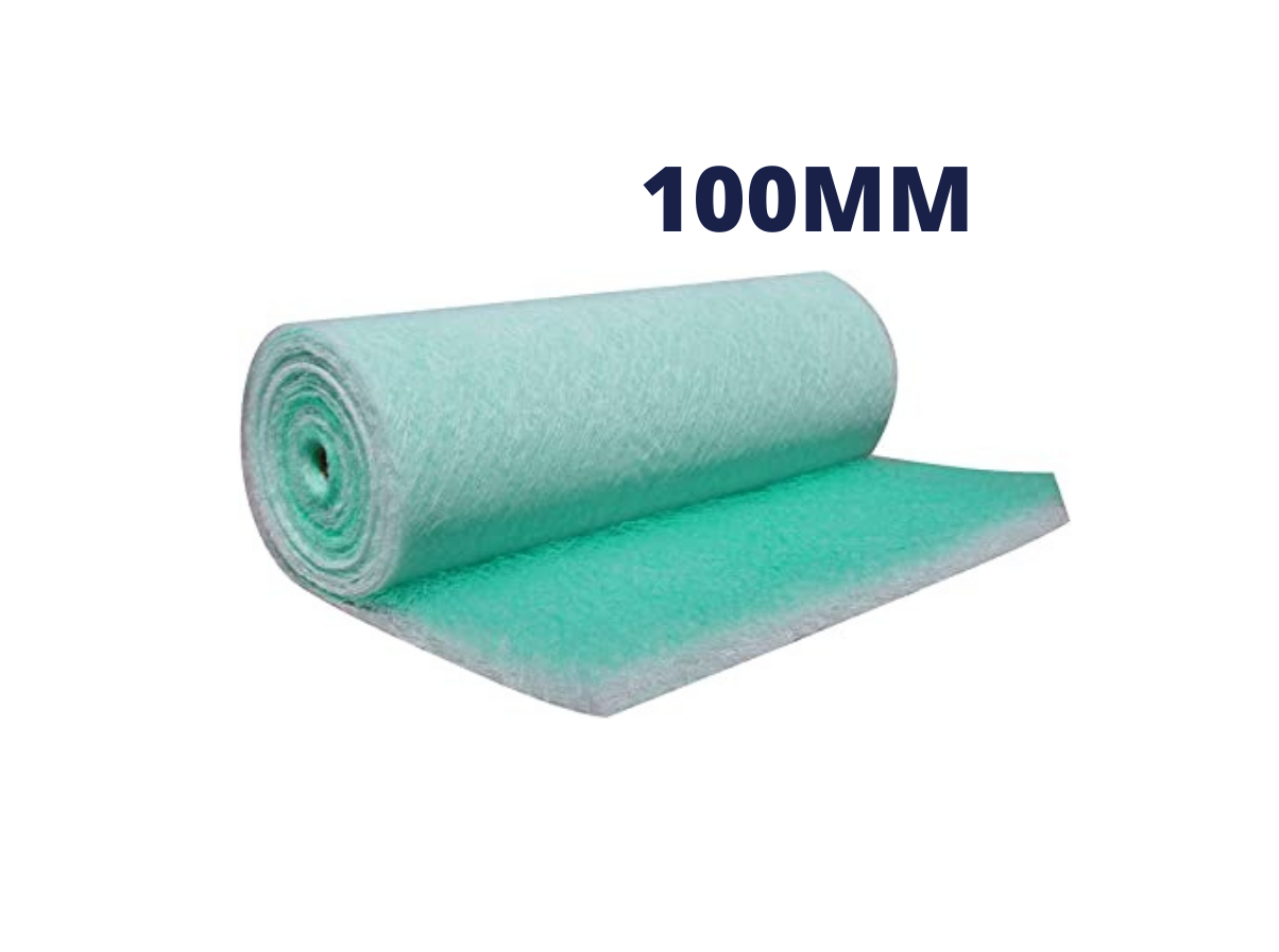 Green / White paint stop filter 100mm