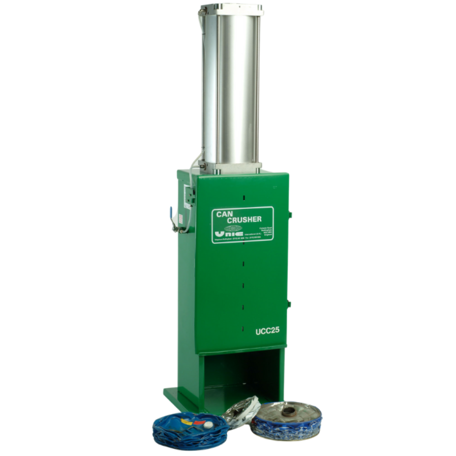 Pneumatic can crusher 30lt Capacity