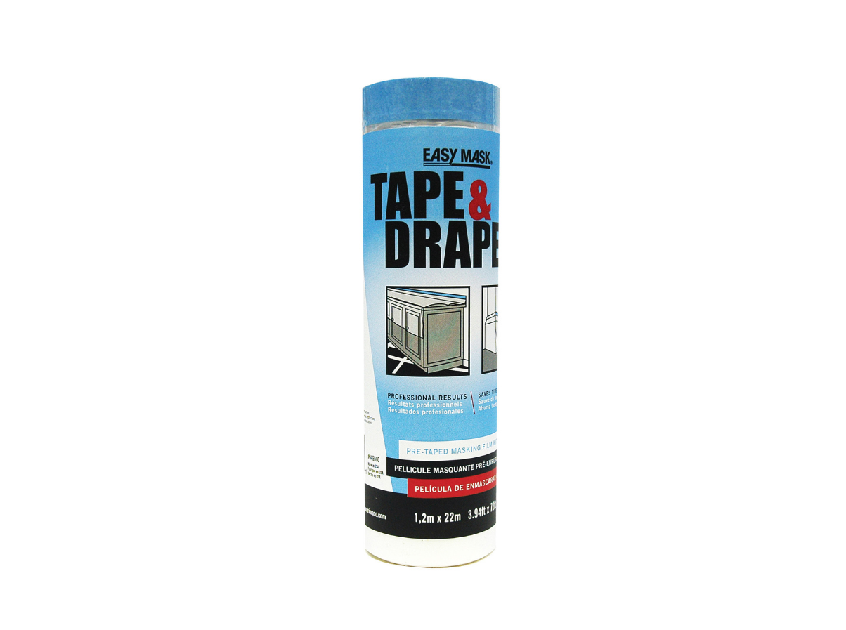 Trimaco Tape and Drape KleenEdge Perfect Edge Masking Film 1200mm x 22m