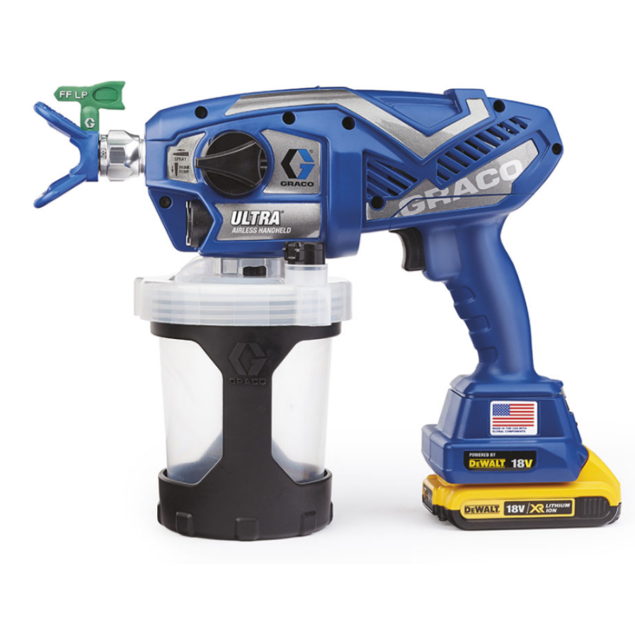 Graco Ultra Cordless Handheld Airless Sprayer HH, 2B, 240V