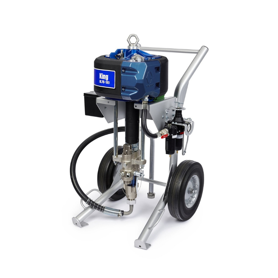 Hire Pneumatic Powered Airless Paint Sprayer - Super Heavy Duty Sprayer