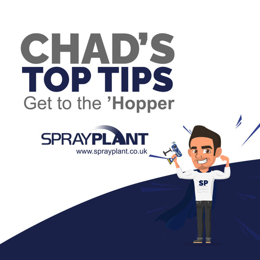 Chad's Tips: Maximise your Plaster Spray Projects with a Plaster Roller Bag