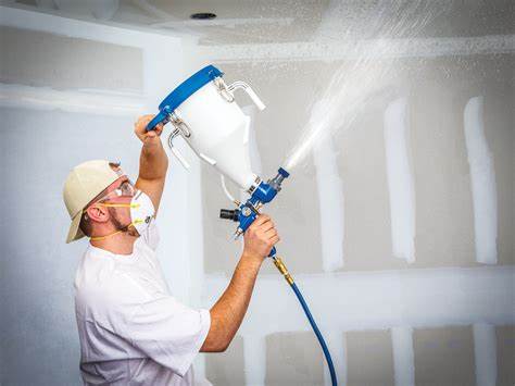 The Rise of the Spray Painter and Plasterer – Why it’s the future for Decorators, Plasterers, Joinery companies and customers.