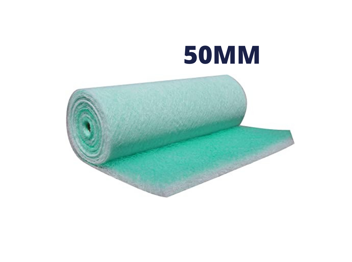 Green / White paint stop filter 50mm