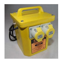 110V 3.3kva twin outlet site transformer