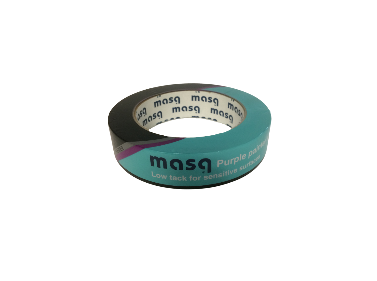 Masq Purple ( Low Tack ) Painters Masking Tape 38mm x 50m