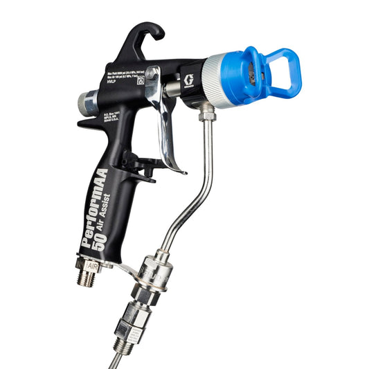 WB PerformAA 5000 Spray Gun Air Assist with built in swivel and WaterBourne air cap