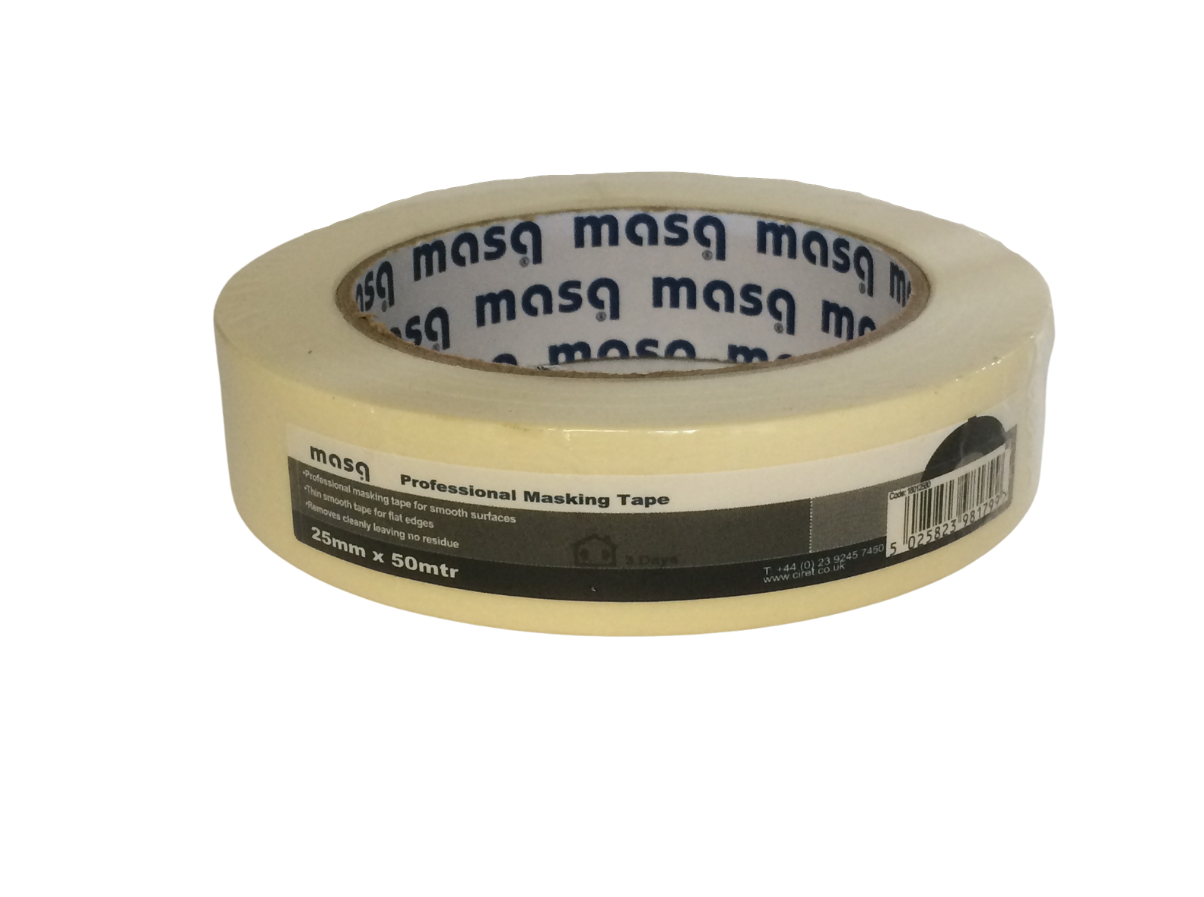 Masq Professional Masking Tape 25mm x 50m