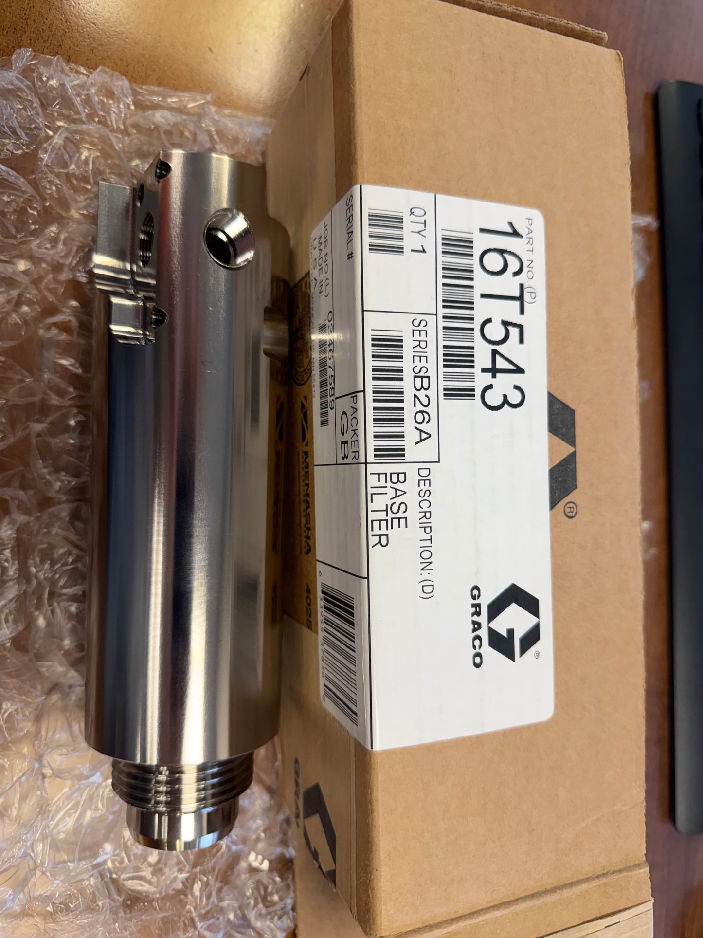 Graco Filter Base 695/795/1095/1595/Mark V