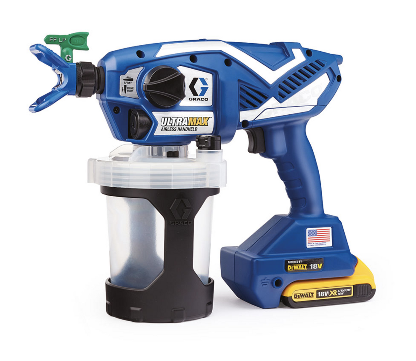 GRACO ULTRAMAX CORDLESS PAINT SPRAYER - GRACO ULTRAMAX AIRLESS HH, 2B, 240V