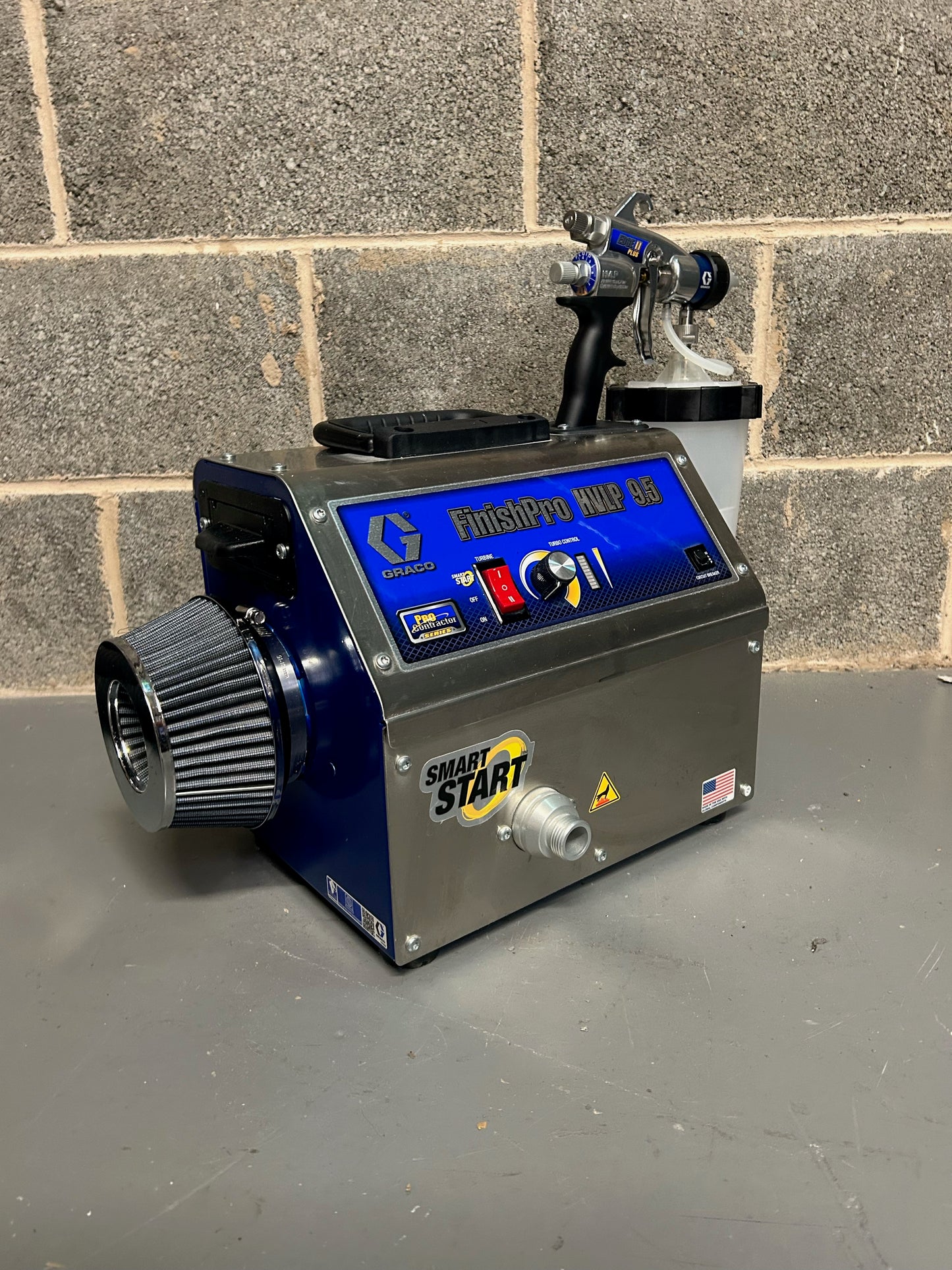 EX-DEMO HVLP 9.5 240V COMPLETE