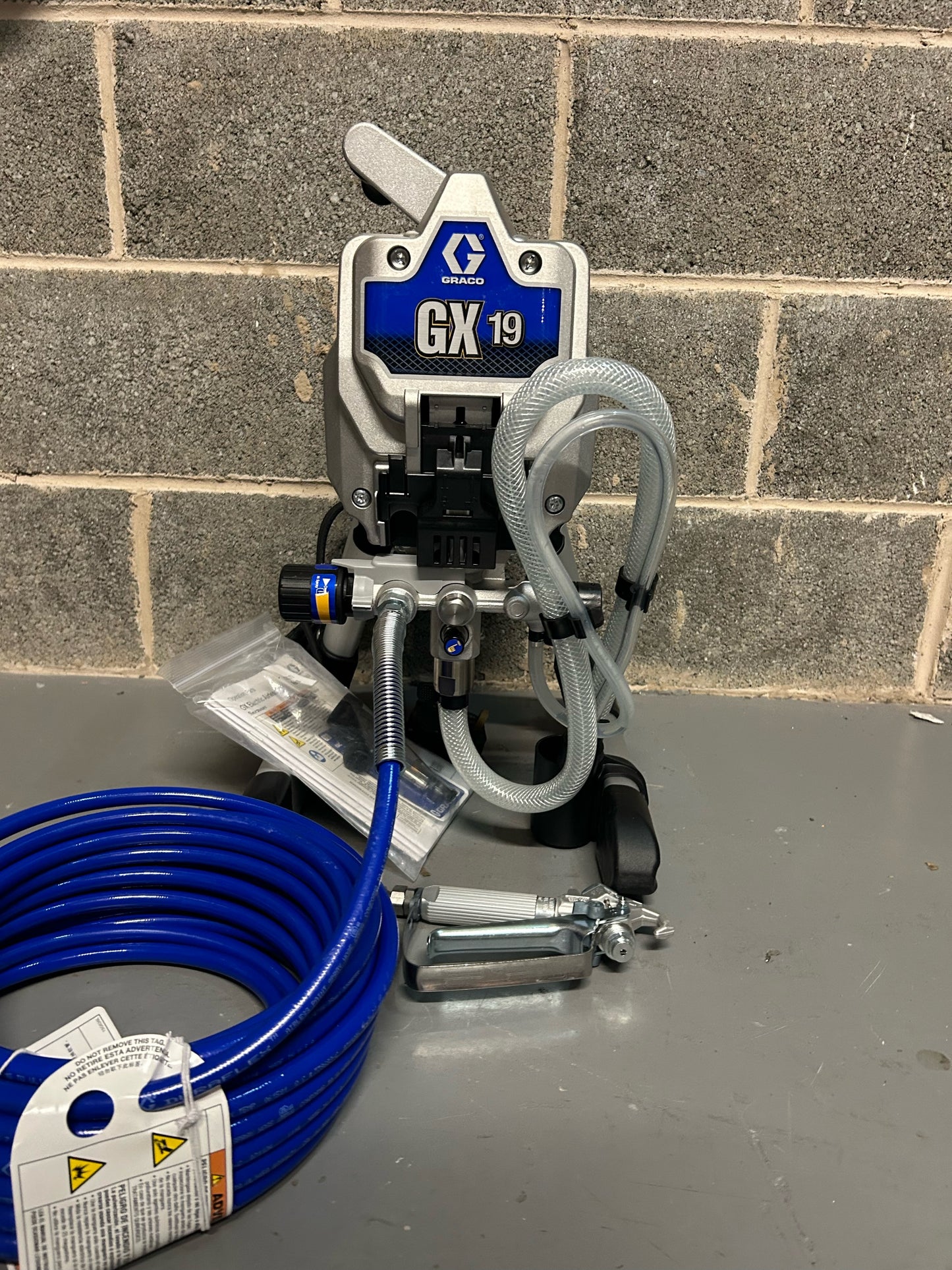 EX-DEMO GX SPRAYER, 19 ,STAND,230V CEE/MULT